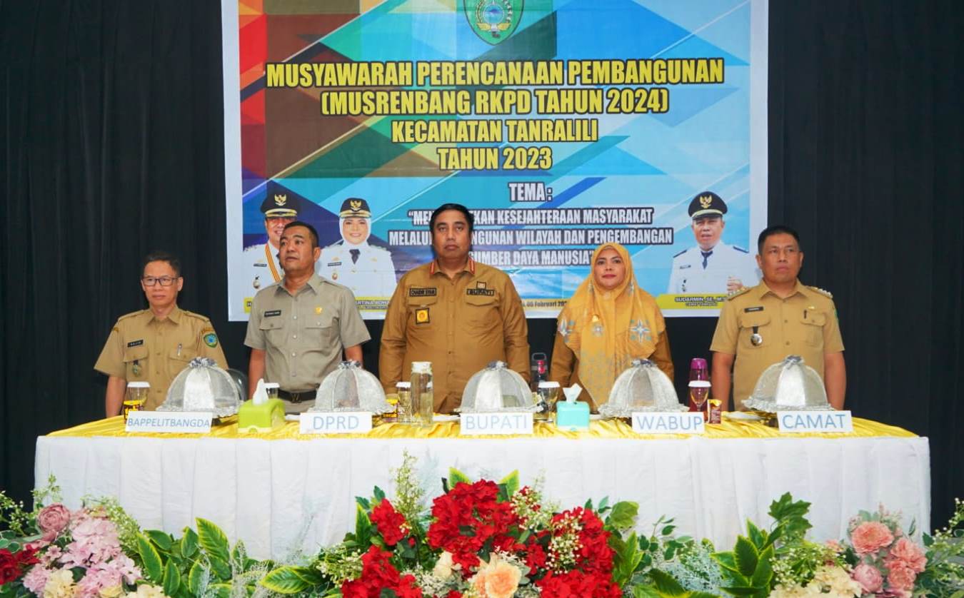 Bupati Maros Membuka Secara Resmi Musrembang RKPD 2023 Tingkat Kecamatan