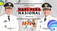 Bupati Selayar Beri Dukungan Untuk Kesuksesan Peringatan Hari Pers Nasional (HPN) Tahun 2023